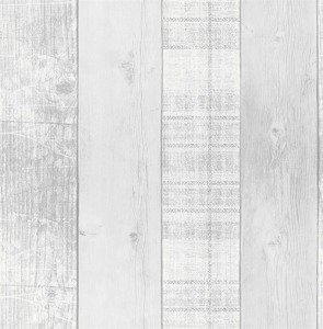 Szara tapeta imitująca drewno deski rustykalna