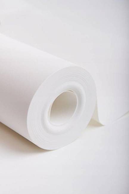 Papier gładziowy biała jednolita tapeta 147g/m2